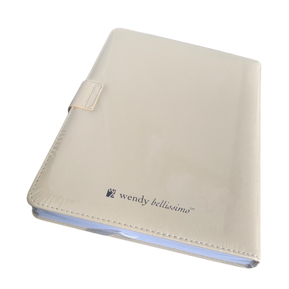 NWT Faux Leather Cream Journal - Picture 2 of 8